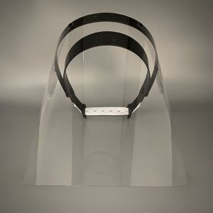 Clear Plastic Reusable Face Shield , Disposable Medical Face Shield Water Proof