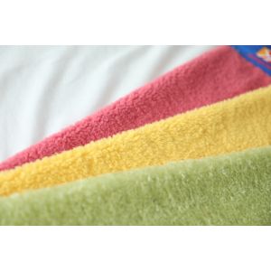Carpet Jacket Bags Sherpa Fleece Fabric 350gsm 150D 100% Polyester