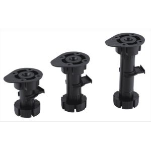 ABS Adjustable Kitchen Plastic Cabinet Legs Environment Friendly