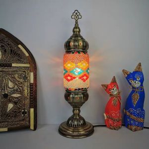 Quality Southeast Asia Table Lamp Mediterranean Turkish E14 table lamps for bedroom bedside(WH-VTB-05) for sale