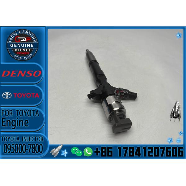 Professional Fuel Denso Common Rail 095000-7800 For Toyota- Hiace Hilux 2kd-ftv Injector 23670-39245
