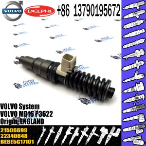 High quality common rail injector 22015763 diesel injector Engine BEBE4L09001