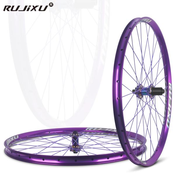 Customized 24 Inch Mountain Bike Wheelset Tubeless Rim Aluminum Braking Disc Brake Wheelset