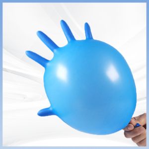 Ergonomic Latex - Free Disposable PVC Gloves Good Stretchability