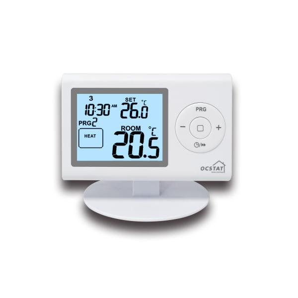Buy 868MHZ White Backlight Best Digital Electric Room Wireless Heating Thermostat at wholesale prices