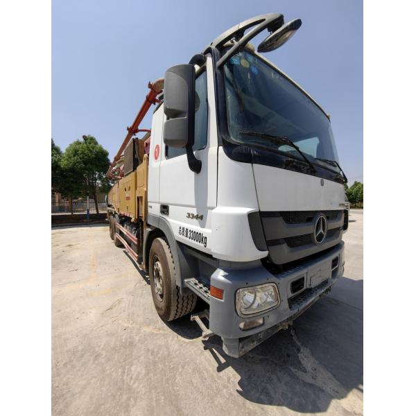 Truck Mounted Pump 49m Concrete Pump Truck Construction Machine Good Condition with Mercedes Benz Chassis