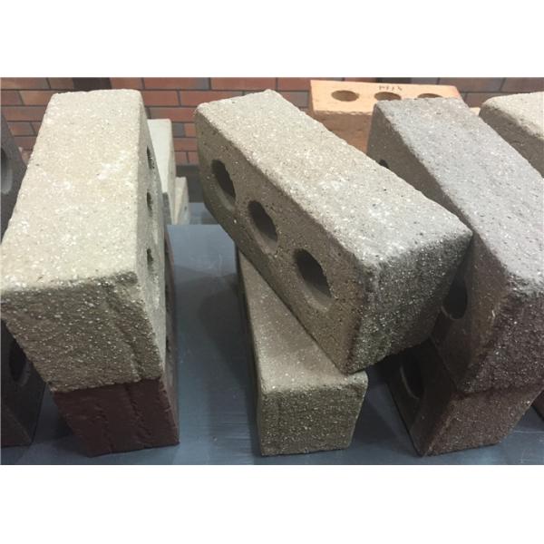 Buy Multi Holes White Brick Veneer , Brick Facade Exterior Wall 210x100x65mm at wholesale prices