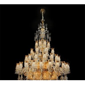 High End Hotel Lobbies Large Crystal Chandeliers