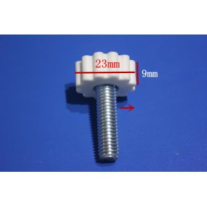 Quality k016 white grey PP 23mm furniture legs refrigerator feet for sale