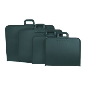 Professional PVC Art Portfolio Holder , Four Size Art Portfolio Carrying Case