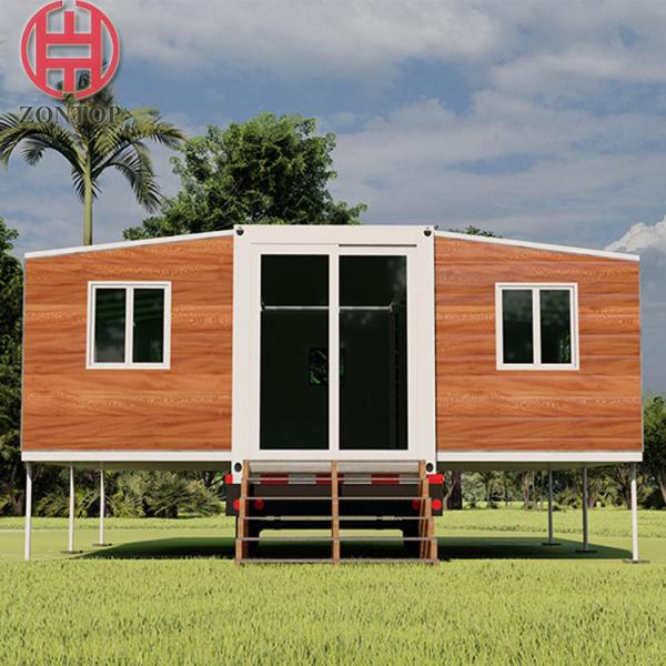 Buy Zontop New Product Butterfly Container House Prefab Expandable Containers And Fast Build Container House at wholesale prices
