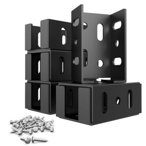 Quality 2x4 Deck Railing Brackets Connectors for Railing Wood Post Beam Connector ( Inner Size: 1-1/2" x 3-1/2") for sale