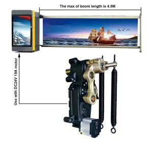 Parking Advertising Barrier Motor For Automatic Flap Barrier