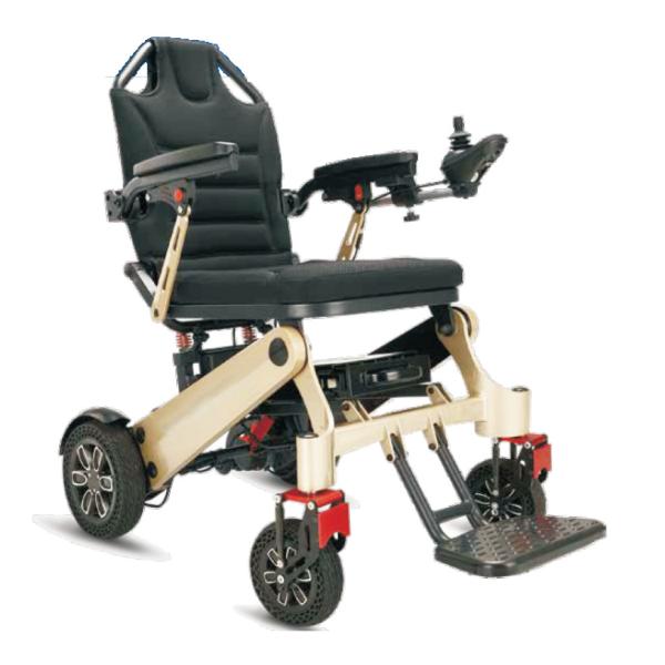 Buy Aluminum portable Folding Electric Power Wheelchair Gt5100a 250W 24V at wholesale prices