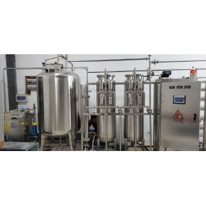 1000LPH Commercial RO EDI Purified Water System Electrodeionization Unit