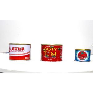 Round Metal Tin Can Tin Food Cans with Customized Color and Volume of 50-3000g
