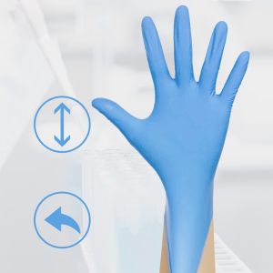 Signo Ambidextrous Disposable Nitrile Work Gloves Medium Large