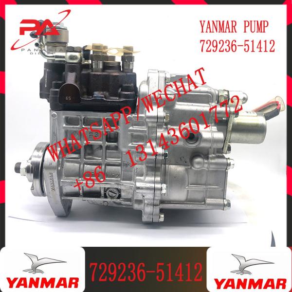 Buy 3TNV88 Diesel Engine Spare Parts Fuel Injection Pump 729236-51412 at wholesale prices