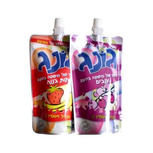 lovely detergent spout pouch packaging with hang hole