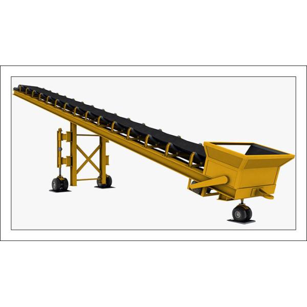 Buy Mobile Rubber Portable 650mm Inclined Belt Conveyor at wholesale prices