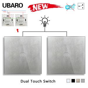 UBARO EU UK Dual Light Switch