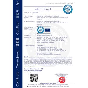 SENSE Instruments Co., Ltd. Certifications
