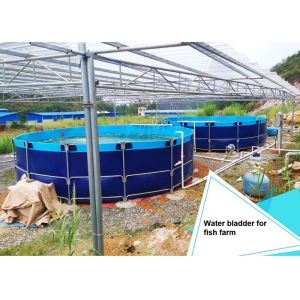 Corrugated Steel 40m 2000L Aquaculture Water Tanks