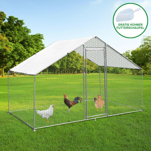 Buy Easy Assembly 1mm Hot Galvanized Chicken Run Kennel at wholesale prices