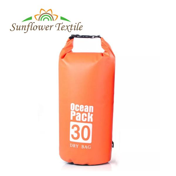 Buy 37x71CM 30L Waterproof Fabric Dry Bag Backpack Floating Lightweight Backpack at wholesale prices