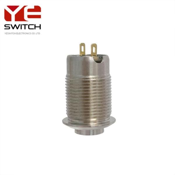 Doorbell 1.8mm Metal Button Switch 24VDC 12mm Push Button Switch