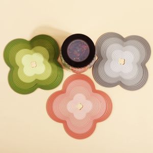 4 in 1 Collapsible silicone hot pad trivet