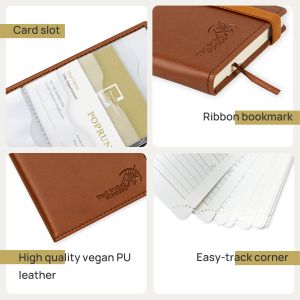 FSC Pocket Size Monthly Planner From JUL 2023 To JUN 2023 Black