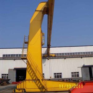 IP55 Rugged Half Door Cantilever Single Girder Gantry Crane