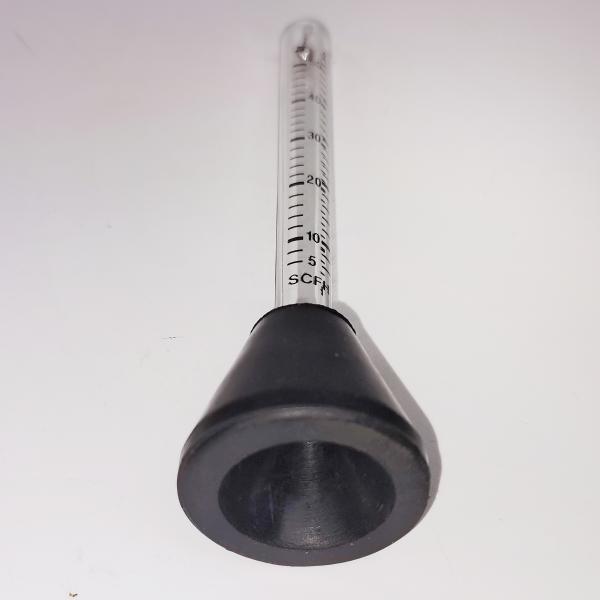 50ml Glass Tube Measuring Flowmeter for Mig Tig Welder Welding Customized Support OEM