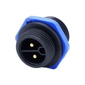 China Panel Mount Socket M16 Assembly Type Waterproof Electric Connector on sale