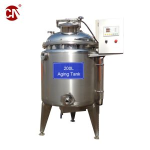 1000L-5000L SUS304 Ice Cream Aging Tanks with Customized Request and Mixing Tank