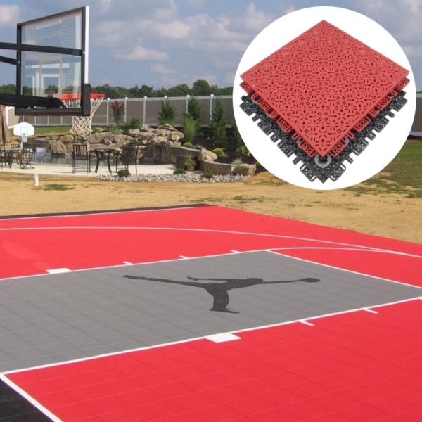 Pp Pvc Outdoor Sport Interlocking Volleyball Badminton Court Basketball Court