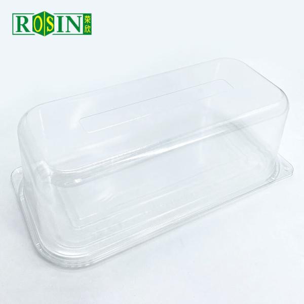 Transparent Disposable PP Plastic Frozen Food Tray 5L Ice Cream Containers