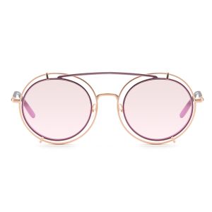 Double Bridge Acetate Metal Glasses