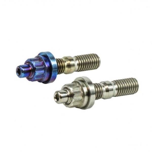 Buy Racing M10 Titanium Exhaust Manifold Studs Nut Kit at wholesale prices