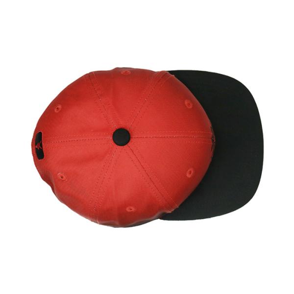 ACE wholesale customize flat brim cap red tone embroidery cool male