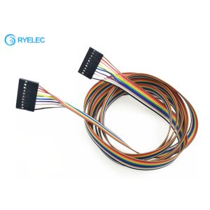 Speaker Electrical Wiring Parts 10 Pin Dupont 2.54mm Pitch To 10p Dupont 2.54