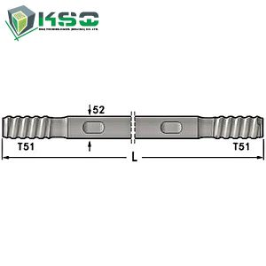 China Self Drilling Threaded Drill Rod on sale