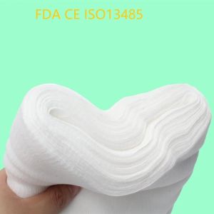 White Sterile 100% Cotton Absorbent Gauze Roll Jumbo Gauze Roll For South Africa