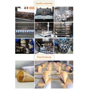 Commercial Cone Ice Cream Machine With Customized Output