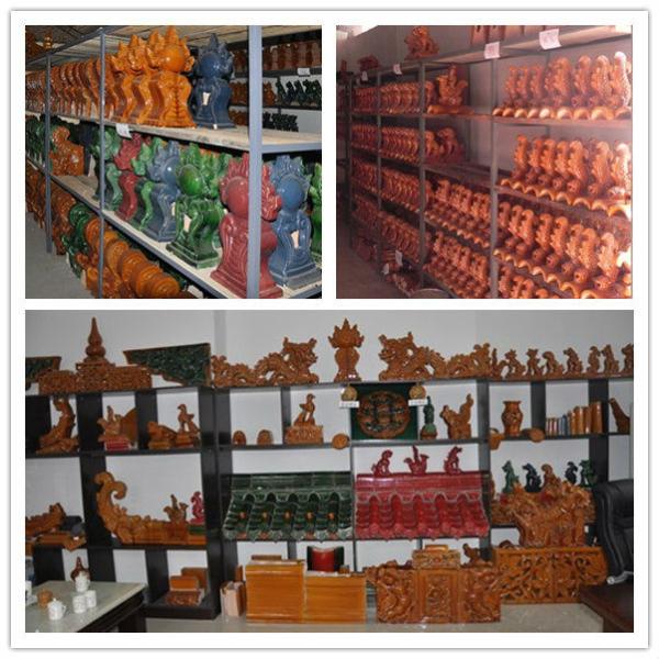 China ceramic clay roofing tiles for pagoda gazebo