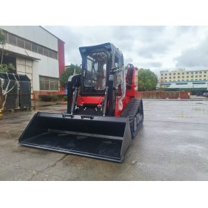 HTS100 Mini Skid Steer Loader 1200kg Capacity 0.6m³ Bucket