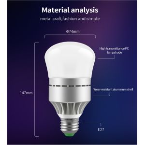 Wifi Smart Light Bulb 12W RGBCW