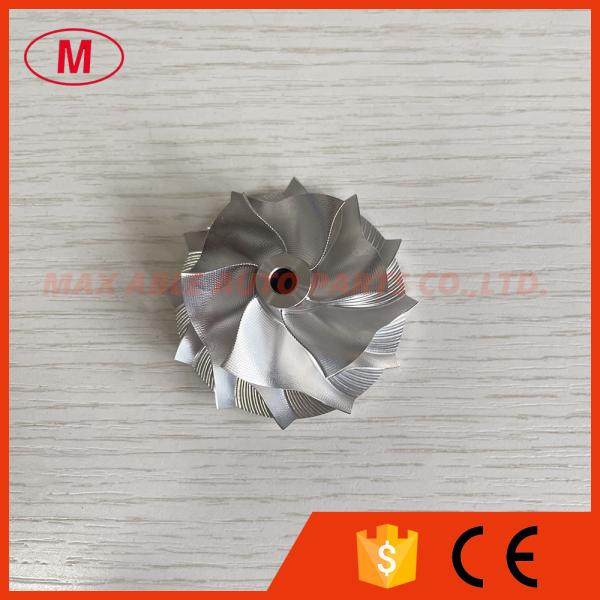 TD04HL 14T 49377-00015 39.60/51.00mm 1401-404-414 6+6 blades point milling snake curve turbo billet compressor wheel