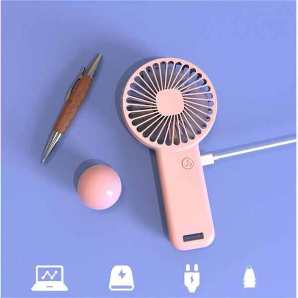 Desktop and Outdoor Cooling USB Charging Refrigeration Fan with Adjustable Height